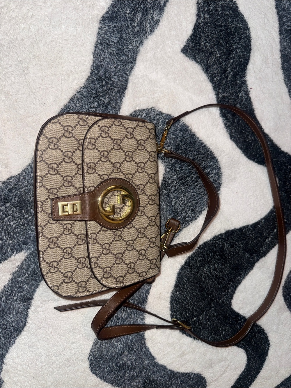 GG Monogram Crossbody Bag